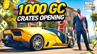 I Spent 1000 GC In GTA 5 Grand RP  | Grand RP 1000 GC Crate Opening