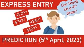 EXPRESS ENTRY DRAW PREDICTION!! Can There be a Quadruple back to back draw??? #expressentrydraw