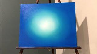 How to EASILY Blend Smooth Color Gradients with Acrylic Paints on Canvas
