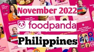 foodpanda Philippines Discounts & Promos in November 2022 foodpanda Food Delivery - Tasty treats