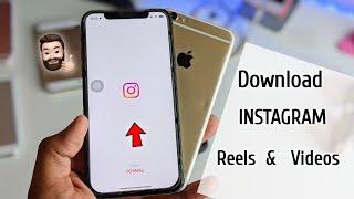 How to save instagram Videos - Reels in iPhone || Download instagram Videos in ios