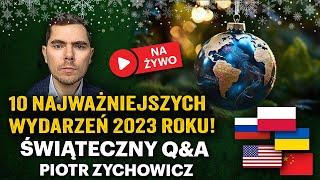 2023:rok przełomu? Porażka Ukrainy. Atak na Izrael. Wybory w Polsce. Co dalej? - Q&A Piotr Zychowicz