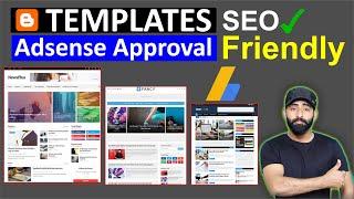 Free Blogger Templates For AdSense Approval || SEO FRIENDLY Blogger Templates