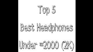 Top 5 Best Headphones Under =2000 best gaming Headphones #BoatRockerz600 #BoatRockerz550 #Zebronics