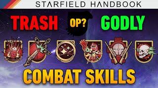 Starfield's Most BROKEN Skill | Combat Skills Analysis & Tier List | Starfield Handbook