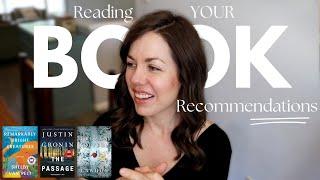 Reading YOUR Book Recommendations II Reading Vlog