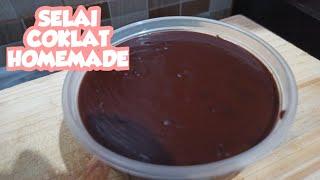 SELAI COKLAT HOMEMADE - CARA MEMBUAT SELAI COKLAT