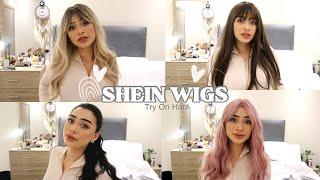 AFFORDABLE SHEIN WIGS TRY ON HAUL! is it worth it?!! | Maria Selina