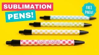 How to Make Customized Sublimation Pens!