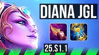 DIANA vs KAYN (JGL) | 7/1/4 | NA Master | 25.S1.1