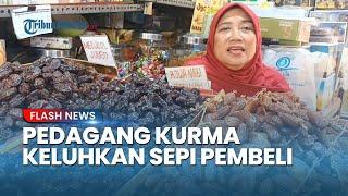 Pedagang Kurma di Pasar Jatinegara Jakarta Timur Sepi Pembeli Menduga Warga Sulit karena Banjir