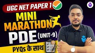 UGC NET Paper 1 Marathon | People Development & Environment(PDE) PYQs Solution | Yogesh Kumar