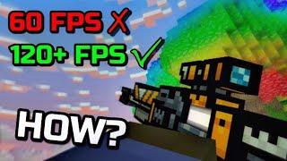 How to Play Pixel Gun 3D at 120+ FPS! 