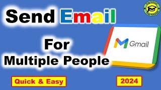 How To Send An Email To Multiple Recipients Individually | Send Email For Multiple People #Email