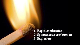 Chemistry - VIII Std - ombustion and Flame - Part 5 - Types of Combustion