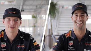 Max Verstappen Teaches F1 Drivers Dutch!