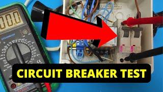 How To Test A Circuit Breaker With A Multimeter