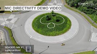 Microphone Directivity Demo: Hear different Capsule Polar Patterns