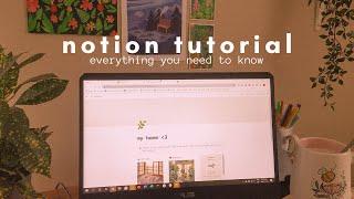a full notion tutorial: the basics + how to make your setup aesthetic 