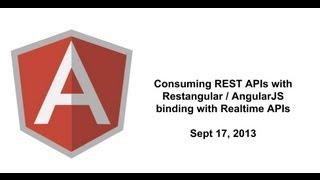 Consuming REST APIs with Restangular / AngularJS binding with Realtime APIs
