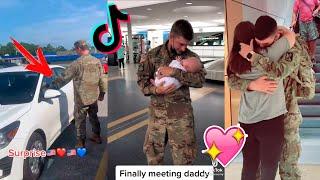 Military Coming Home Tiktok Compilation 2021 | Emotional Moments That Will Make You Cry 