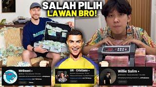 Pertarungan Konten Kreator Giveaway!! Model Bisnis di Balik Konten Willie Salim dan MrBeast