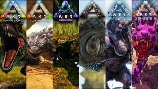 FIRST To Tame A MAX LEVEL On All ARK Maps WINS!!