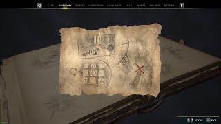 Mysterious Map Fragment  || Hogwarts Legacy (No Commentary)