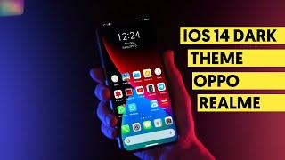 Oppo Realme IOS 14 Dark Theme