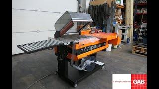 used semi automatic heat shrink wrapping machine for sale   minipack torre fm76   Gab Supplies Ltd