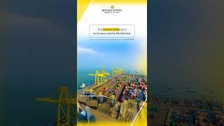 Revolutionizing Trade & Logistics: Kandla Port Built with Shyam Steel TMT Bars