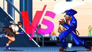 Sakura Kusagano VS Kuando Mugen Street Fighter VS Rotten Core