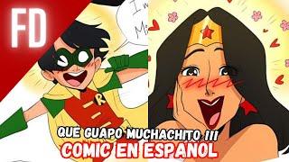 EL CONSENTIDO DE DIANA DC JUSTICIE LEAGUE COMIC EN ESPAÑOL #dccomics #dc #wonderwoman #batman