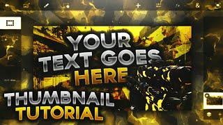 How I Make My Thumbnails! - Photoshop Touch (Ps Touch Thumbnail Tutorial)