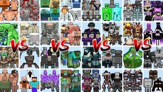 WHAT TYPE OF MOB ARMY IS THE STRONGEST? TOURNAMENT | Minecraft Mob Battle