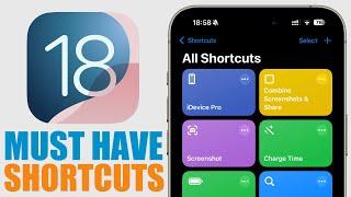 MUST HAVE iOS 18 Shortcuts - Best iOS 18 Siri Shortcuts !