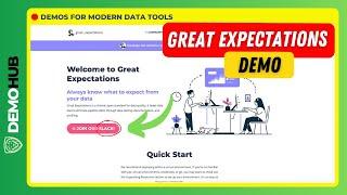 Great Expectations Demo // Modern (Python Based) Quality Checks for Data Pipelines  | Demohub.dev