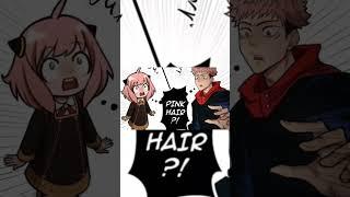 Anya meet Sukuna!!? Comic Dub #spyxfamilyedit #jujutsukaisen #anyaforger