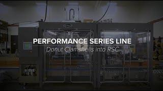 Clamshell Packaging | Delkor's Performance Series Case Packer | Bakery Packaging Solutions