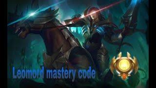 Tips to complete Leomord mastery code |#15|