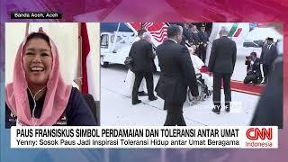 Paus Fransiskus Simbol Perdamaian Dan Toleransi Antar Umat