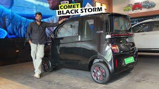 *New Features* 2025 New MG Comet Black Storm | Updated | 7.80 Lakh