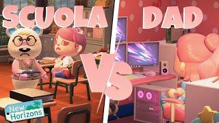 SCUOLA VS DAD su Animal Crossing New Horizons