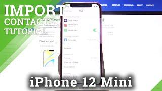 How to Sync Google Contacts on iPhone 12 mini – Download Google Contacts