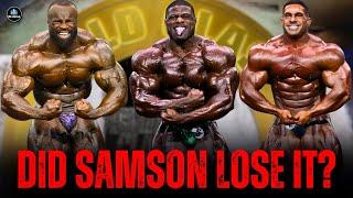 2025 Arnold Classic - Open Prejudging Results - Samson in TROUBLE 