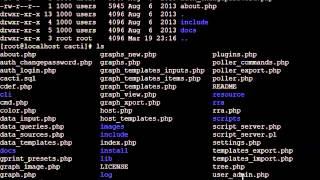 Install Cacti 0.8.8b on CentOS 6.5