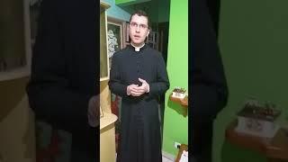 Padre Alex abençoando os mineiros ouvintes do PROGRAMA MANHÃ DE LUz