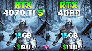 RTX 4070 Ti SUPER vs RTX 4080 - Test in New Games | 1440p