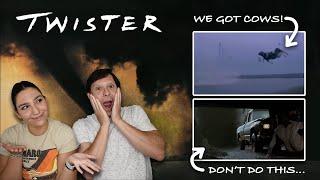 METEOROLOGISTS REREACT to "TWISTER"