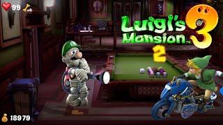 Luigi's Mansion 3 ep.2 | Switch (some mario kart last hour)